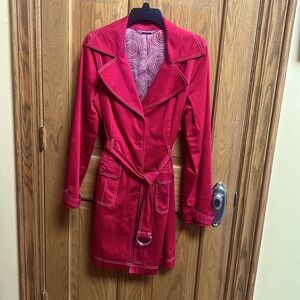 Super Sale! Red fitted coat